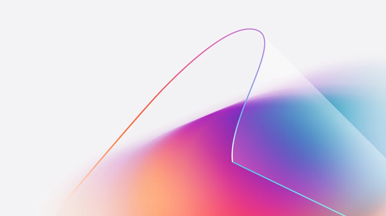 Abstract purple wave