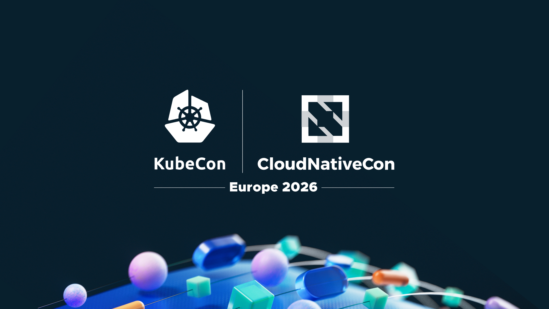 Kube Con and Cloud Native Con logos, Europe 2026